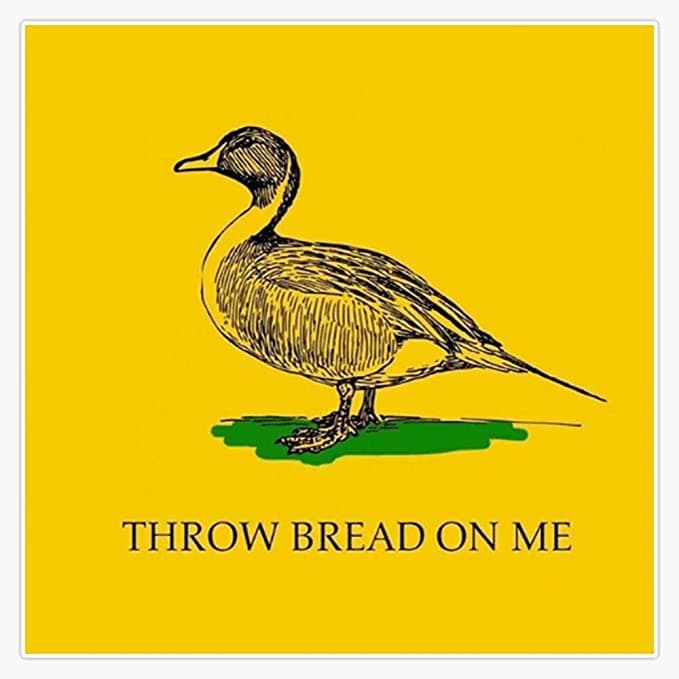 Throw Bread on Me Bumper Sticker