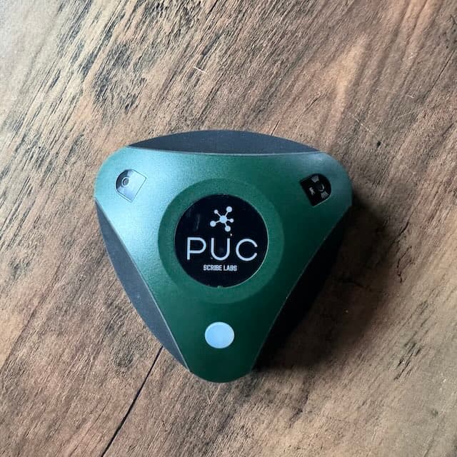 Dual mics and illuminating power button