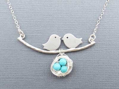 Bird Nest Necklace