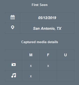 birddex details section