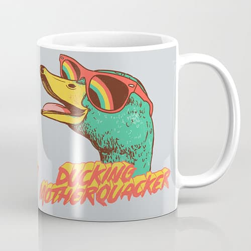 Ducking Motherquacker Duck Coffee Mug