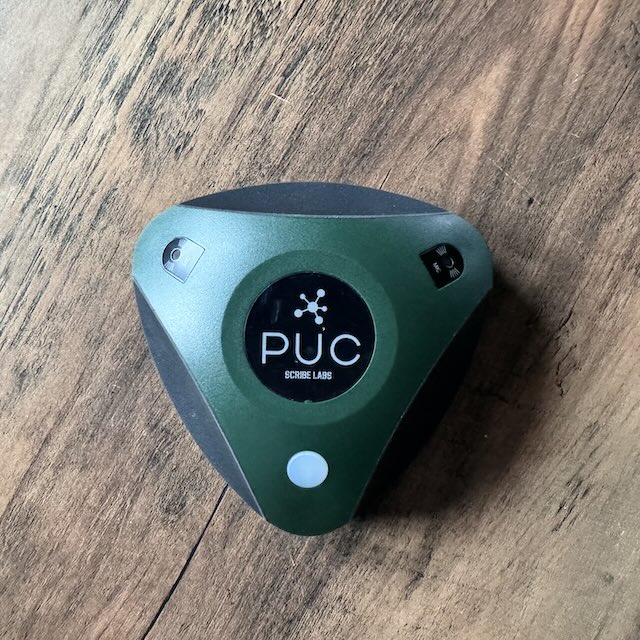 Dual mics and illuminating power button