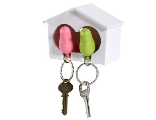 Birdhouse Key Holder