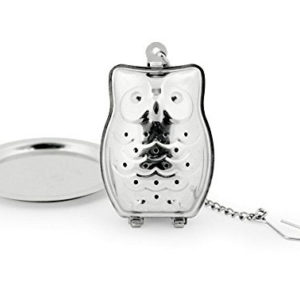 bird lover gift ideas owl tea infuser