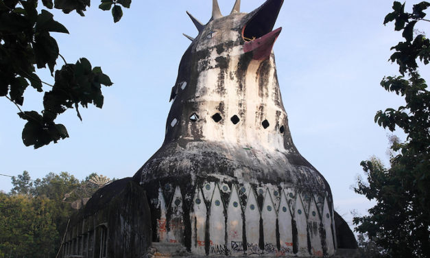 Abandoned Giant Chicken Church in Indonesia