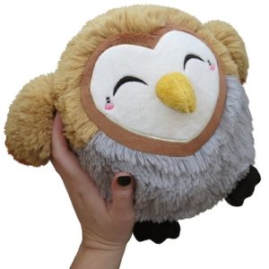 squishable mini barn owl plush