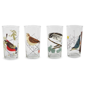 bird lover gift ideas charley harper glasses