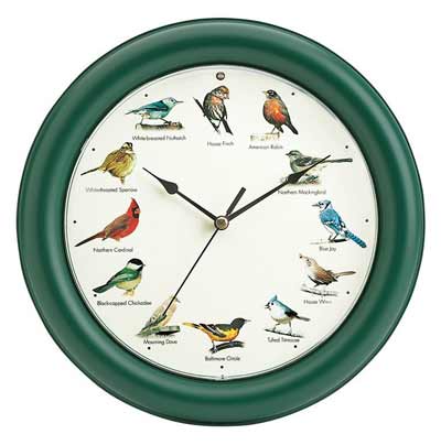 singing bird clock