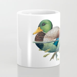 mallard duck coffee mug