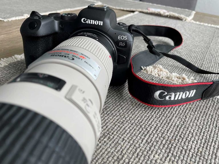 canon r6 and 400mm lens